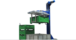 sistemi di svuotamento bins in aqua